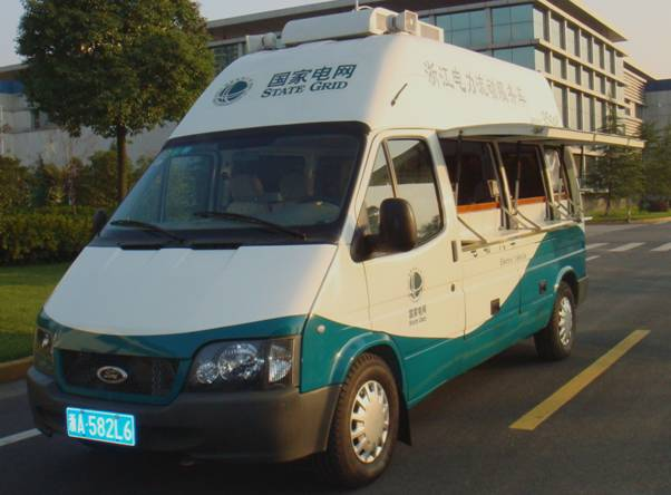 純電動(dòng)電力流動(dòng)服務(wù)整車