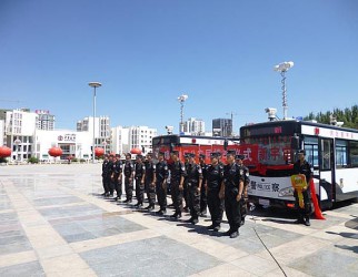 躍迪移動警務(wù)室亮相第八屆中國新疆喀什中亞南亞商品貿(mào)易會