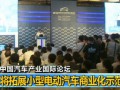 《朝聞天下》中國(guó)汽車產(chǎn)業(yè)國(guó)際論壇 將拓展小型電動(dòng)汽車商業(yè)化示范 (1010播放)