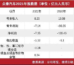 2021年凈利潤(rùn)大增93%，效法新勢(shì)力是眾泰汽車唯一出路